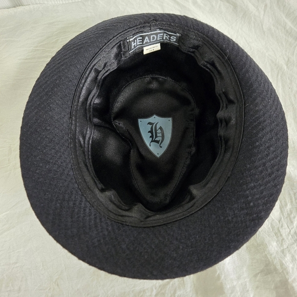 Headers Fedora Style Hat Men's Size M Dark Gray Soft Material Good Quality - Picture 5 of 9